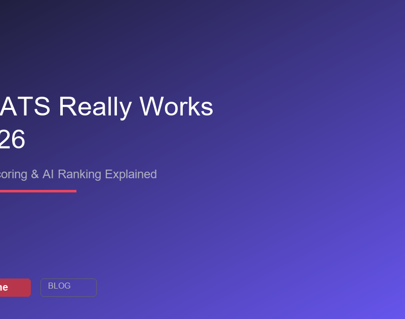 How ATS applicant tracking systems work in 2026 - parsing scoring and AI ranking