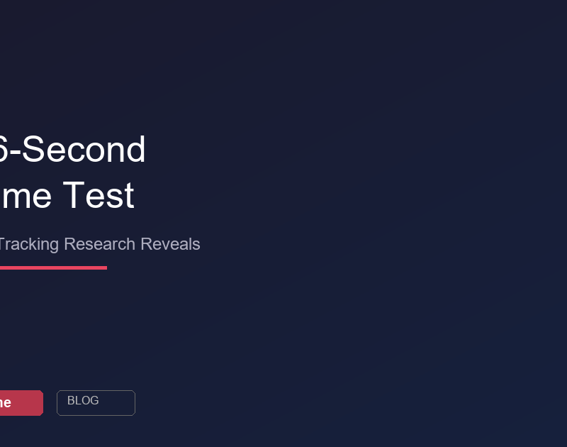 Six second resume test - what eye tracking research reveals about recruiter behavior