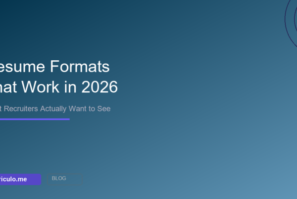 Resume formats that work in 2026 - chronological functional and hybrid compared