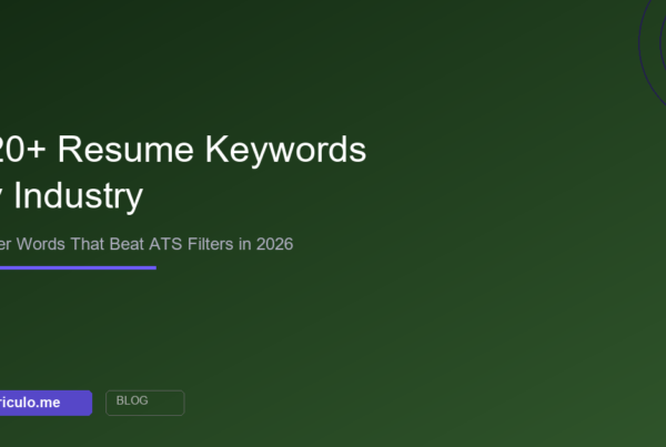120+ resume keywords by industry to beat ATS filters in 2026