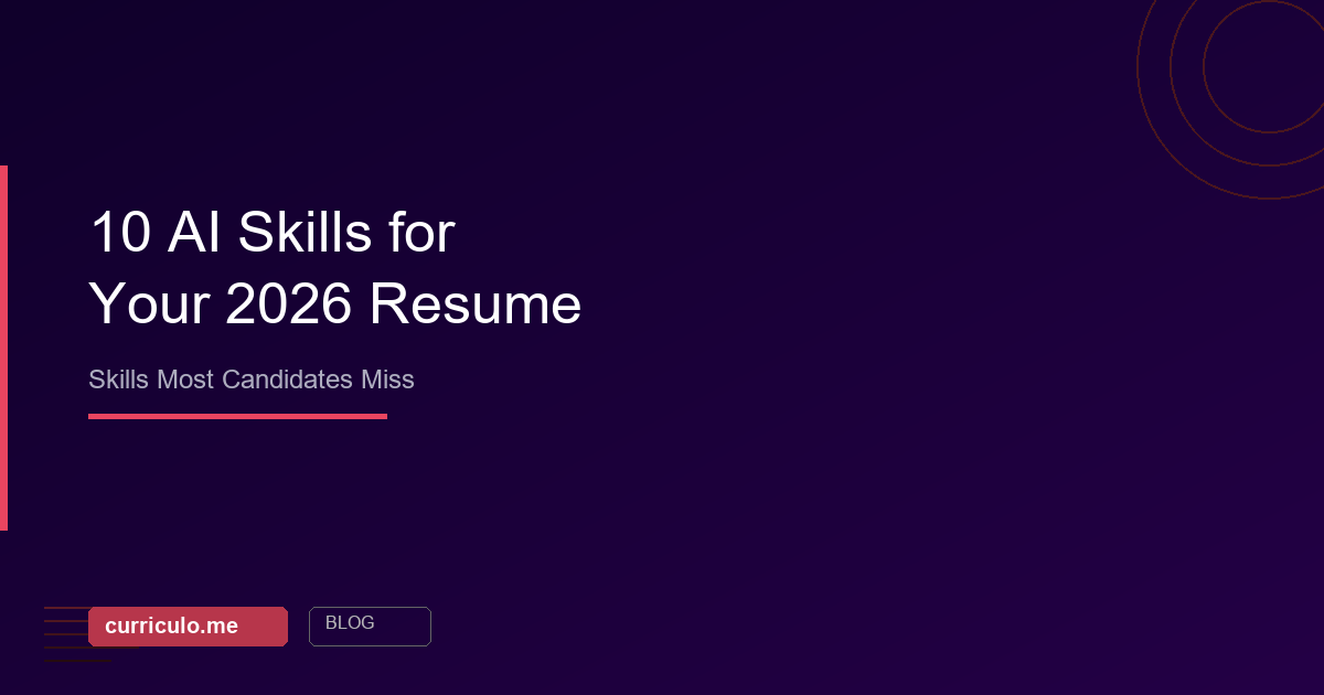 10 AI skills for your 2026 resume that most job candidates miss