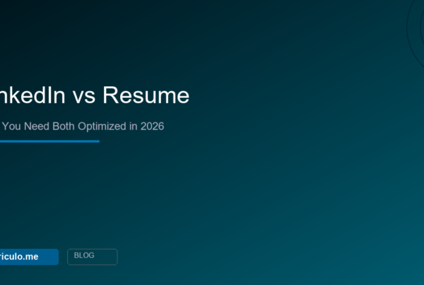 LinkedIn profile vs resume - why you need both optimized in 2026