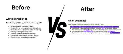 Curriculo resume optimization dashboard with ATS scoring