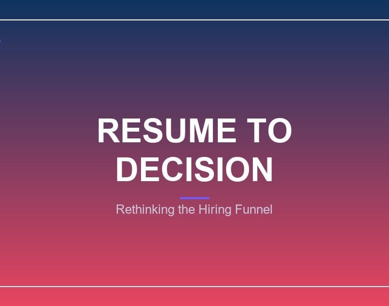 CurriculoATS - From Resume to Decision: Rethinking the Hiring Funnel