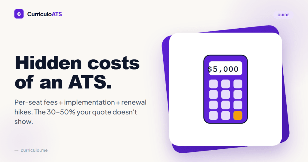 True cost of an ATS — hidden fees buyers miss